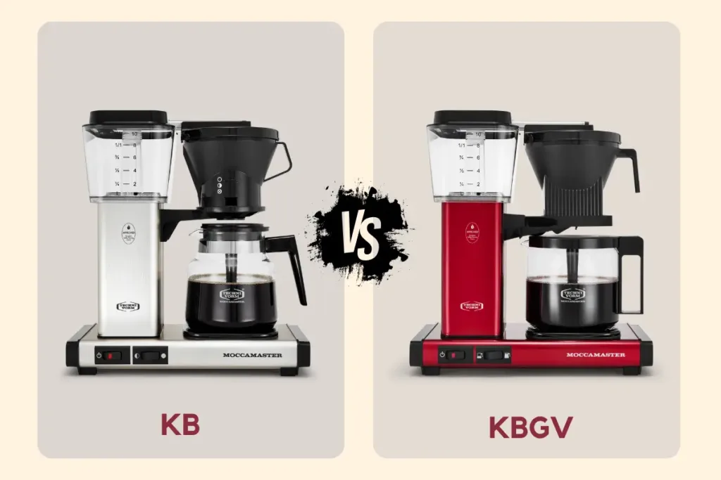 Moccamaster KB vs KBGV Comparison