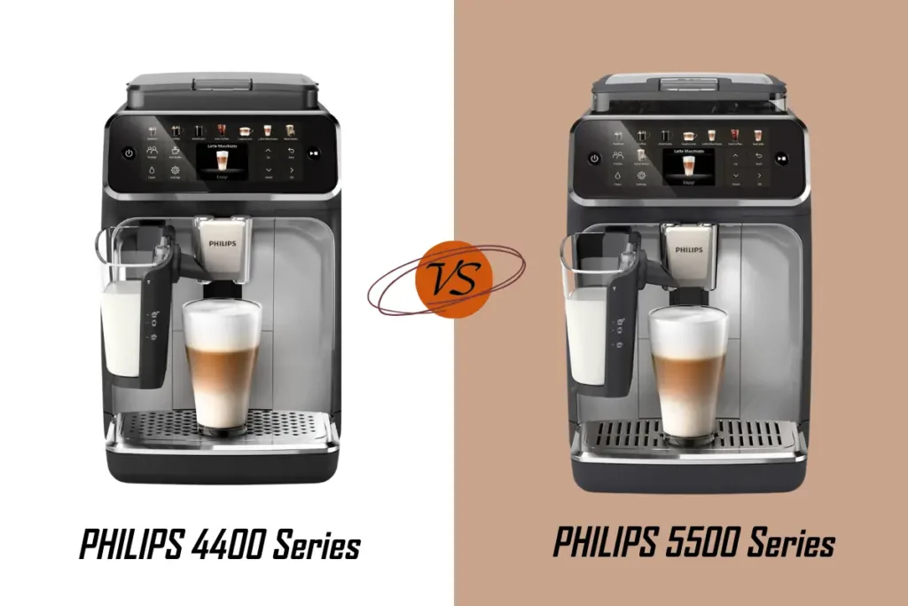 Philips 5400 vs 5500 comparison