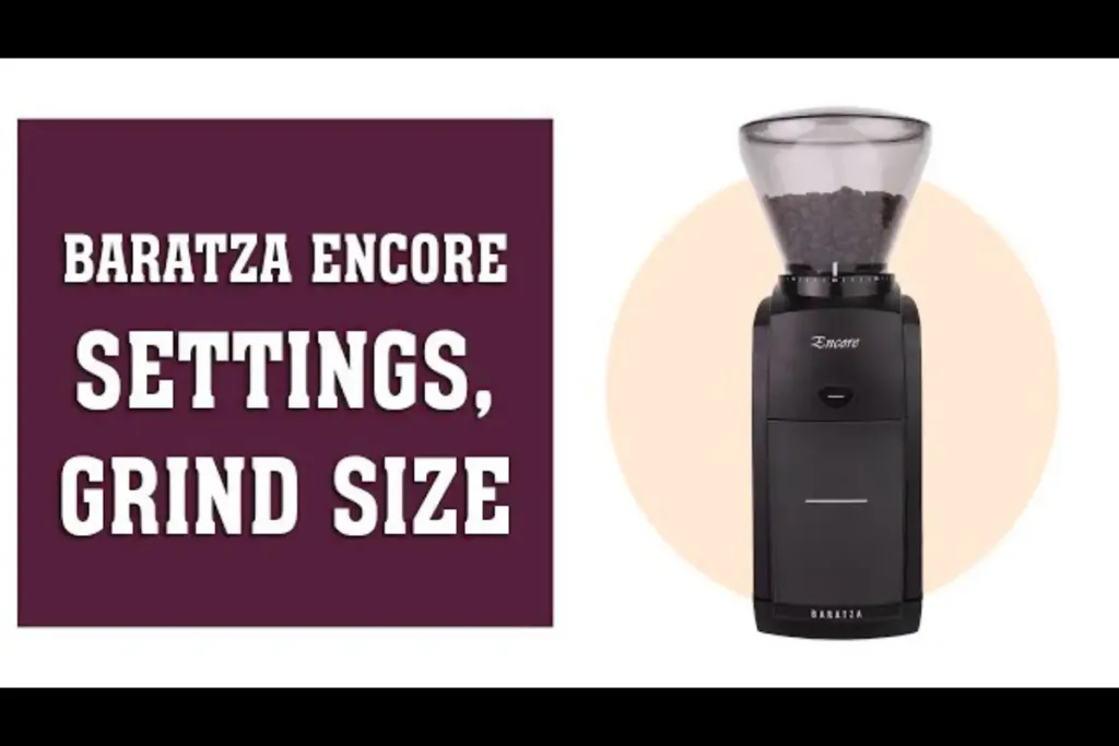 Baratza Encore Grind Settings
