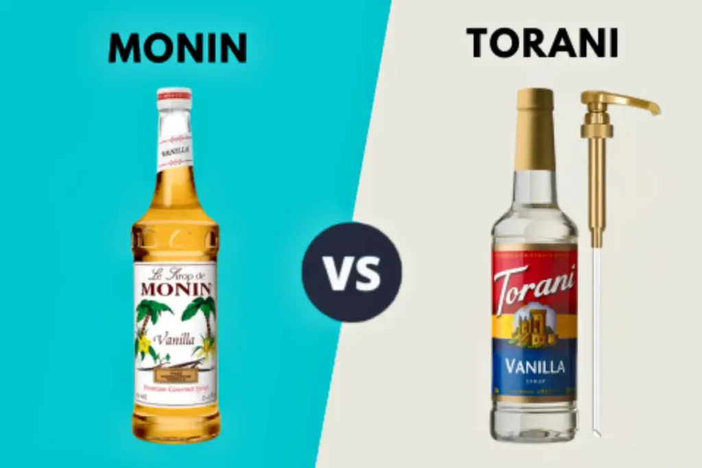 Monin Vs Torani syrup comparison
